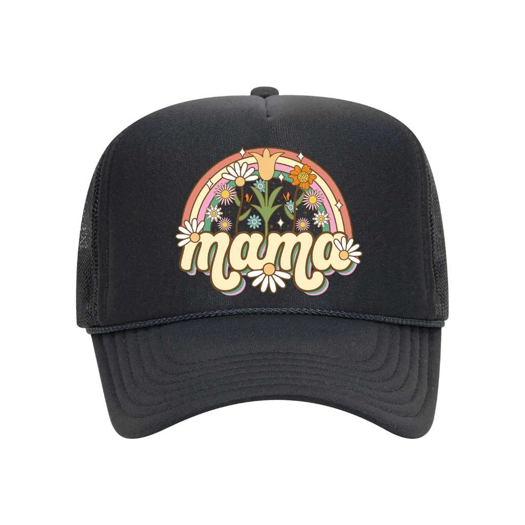 Mama Spring Solid Foam Trucker Hat