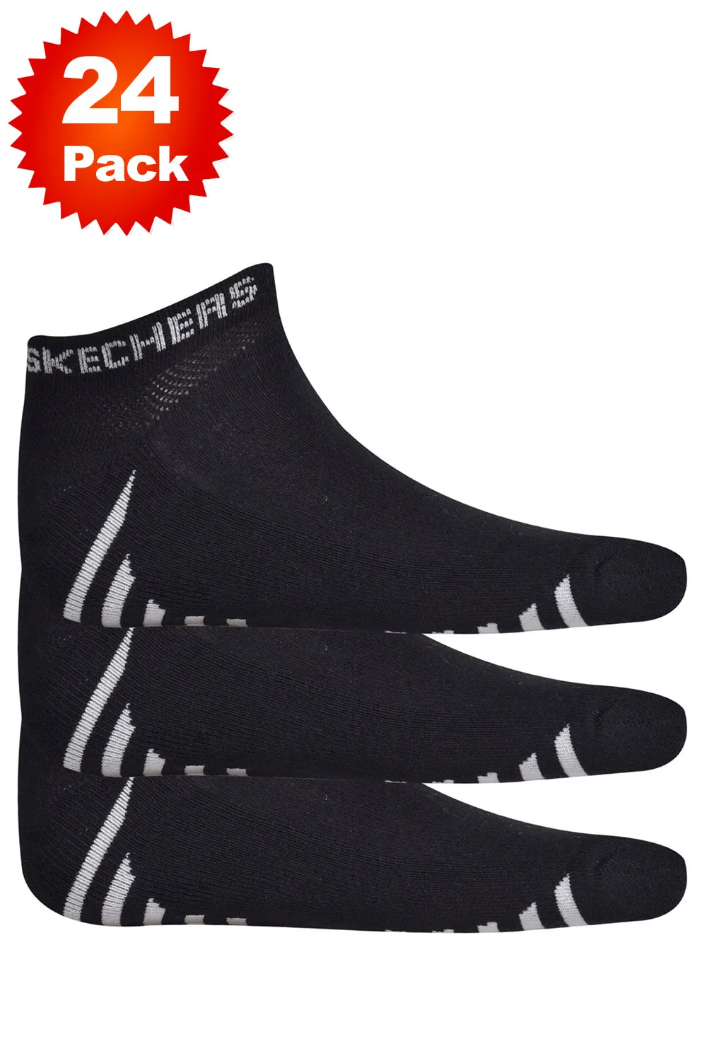 Mens Moisture Control Socks - 12/24 Pack