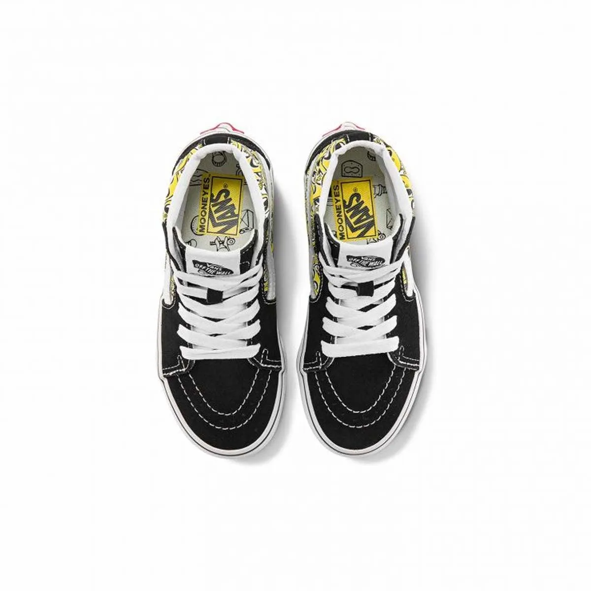   Mooneyes Kid's SK8-Hi 'Black Yellow'