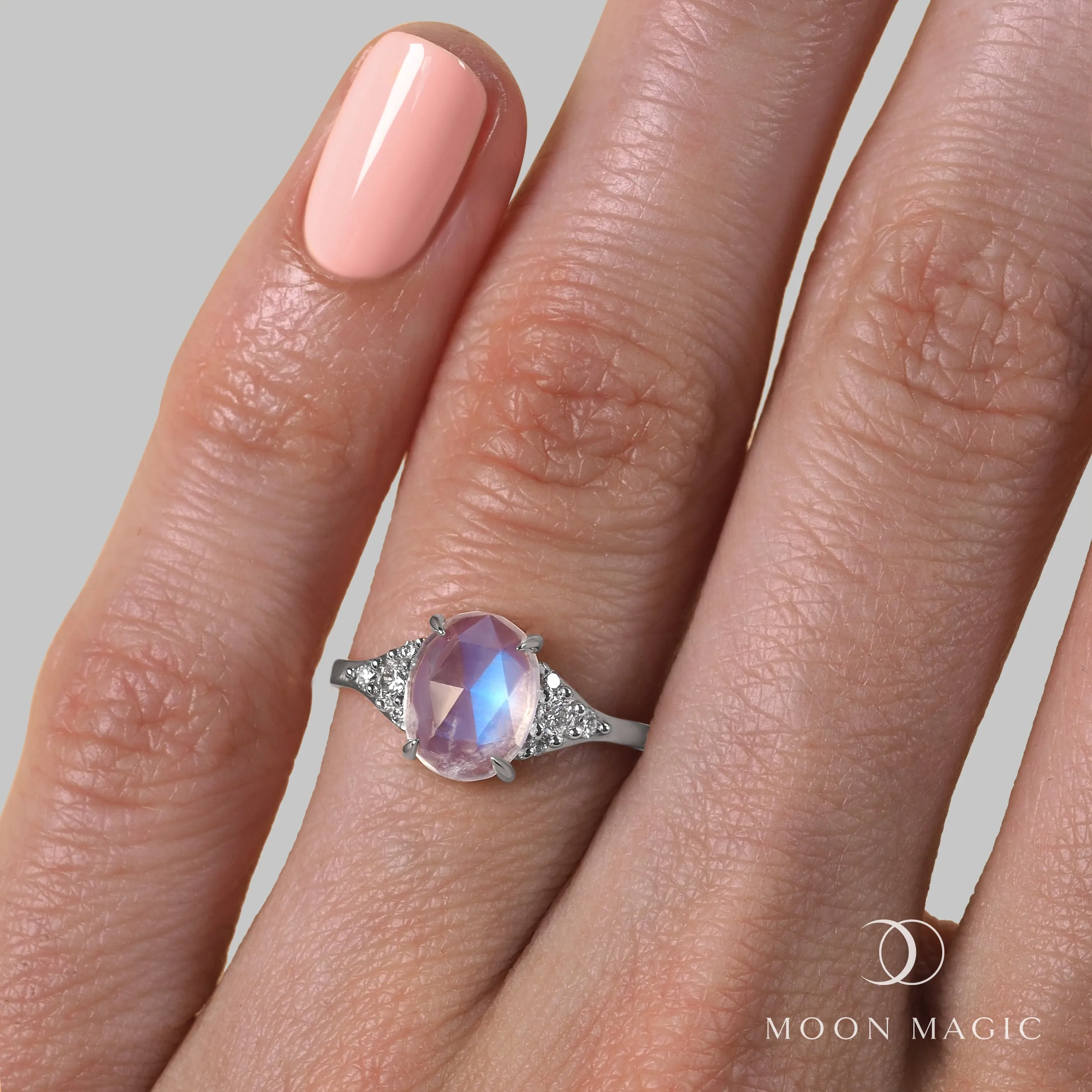 Moonstone Diamond Ring - Forever You