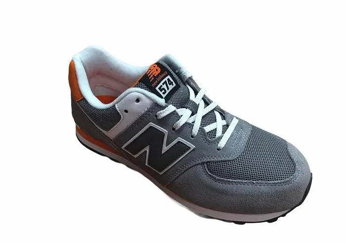 New Balance boys' sneakers KL574P1G grey