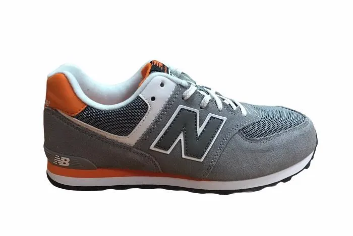 New Balance boys' sneakers KL574P1G grey