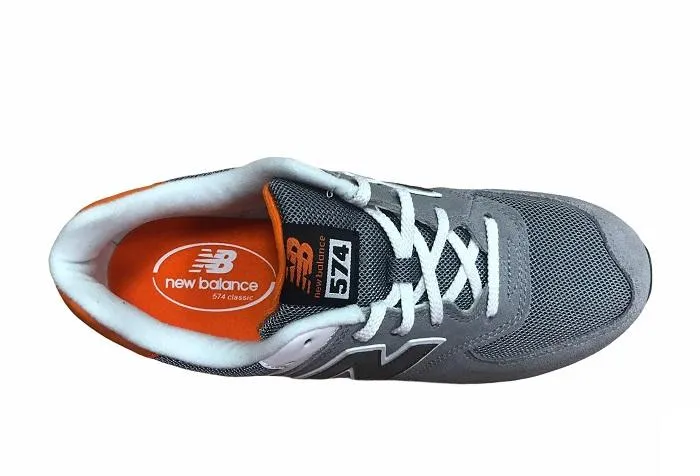 New Balance boys' sneakers KL574P1G grey