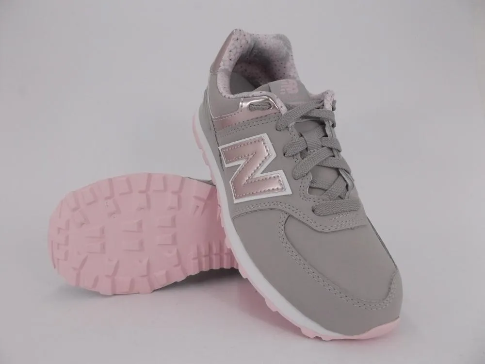 New Balance girls' sneakers KL574F1G beige gold