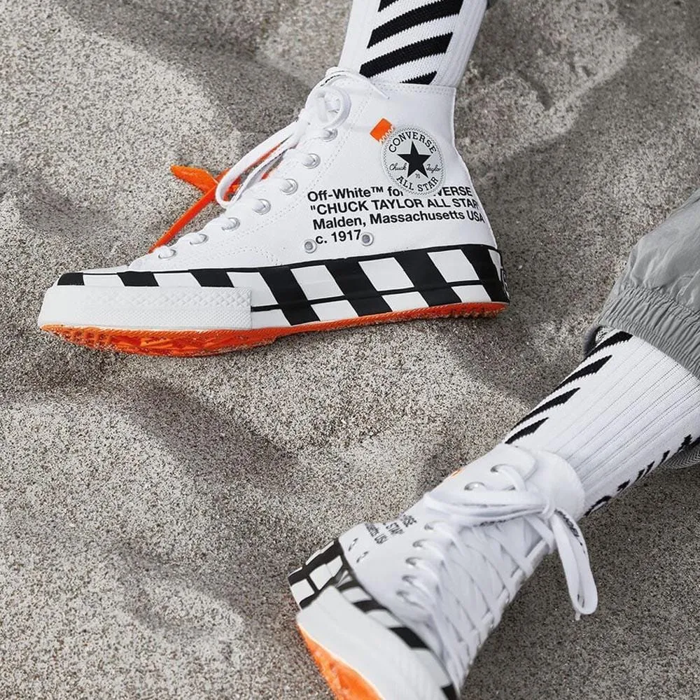 Off-White x Converse Chuck 70 Stripe White