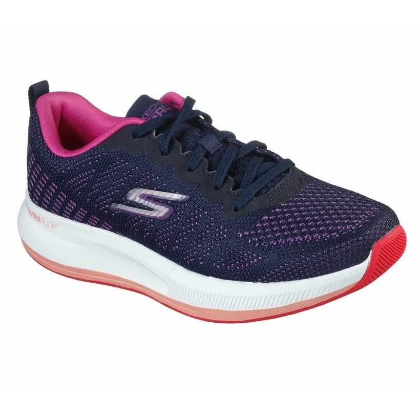 Pantofi sport, dama, SKECHERS Ultra Go, 128101-NVPR bleumarin, textil