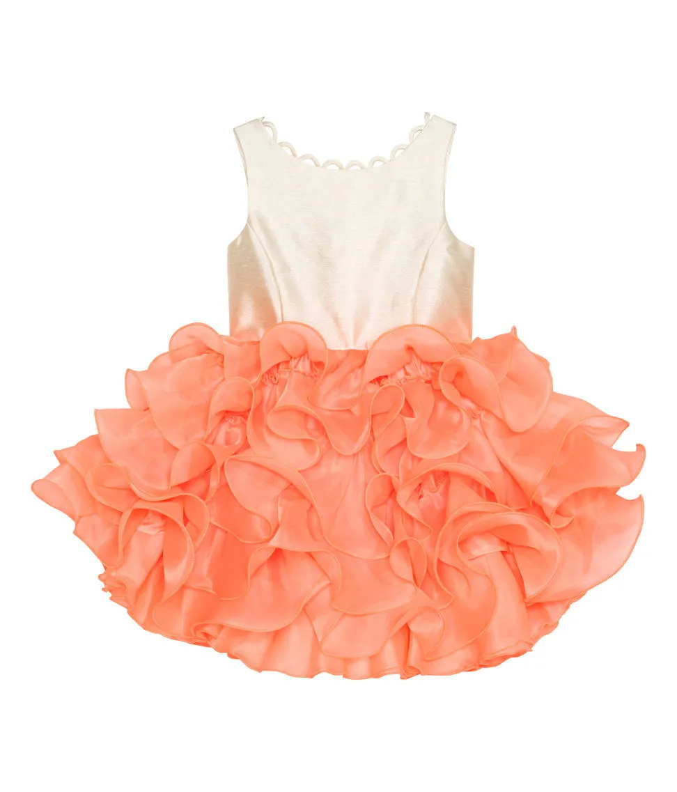 Princess Peach Dress with Ruffled Skirt