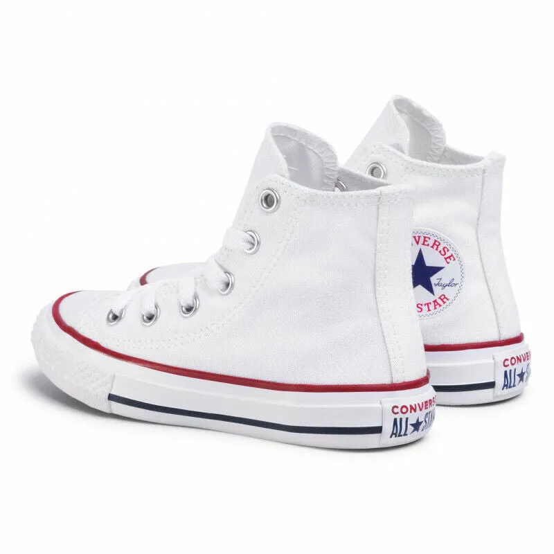 Scarpe junior Converse art . 3J253C - tela bianco alto causal