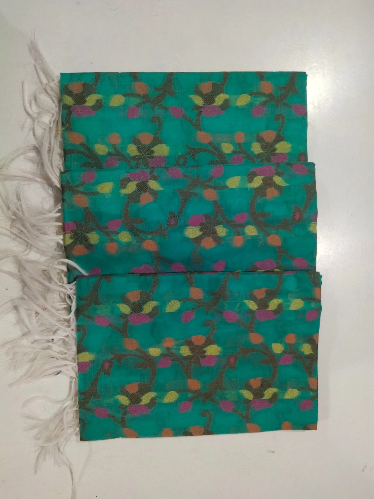 Sea Green Banarasi Dupatta