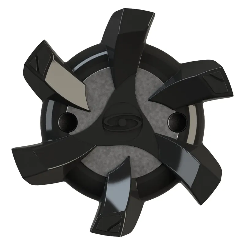 Stealth Golf Spikes (PINS) | Black/Grey