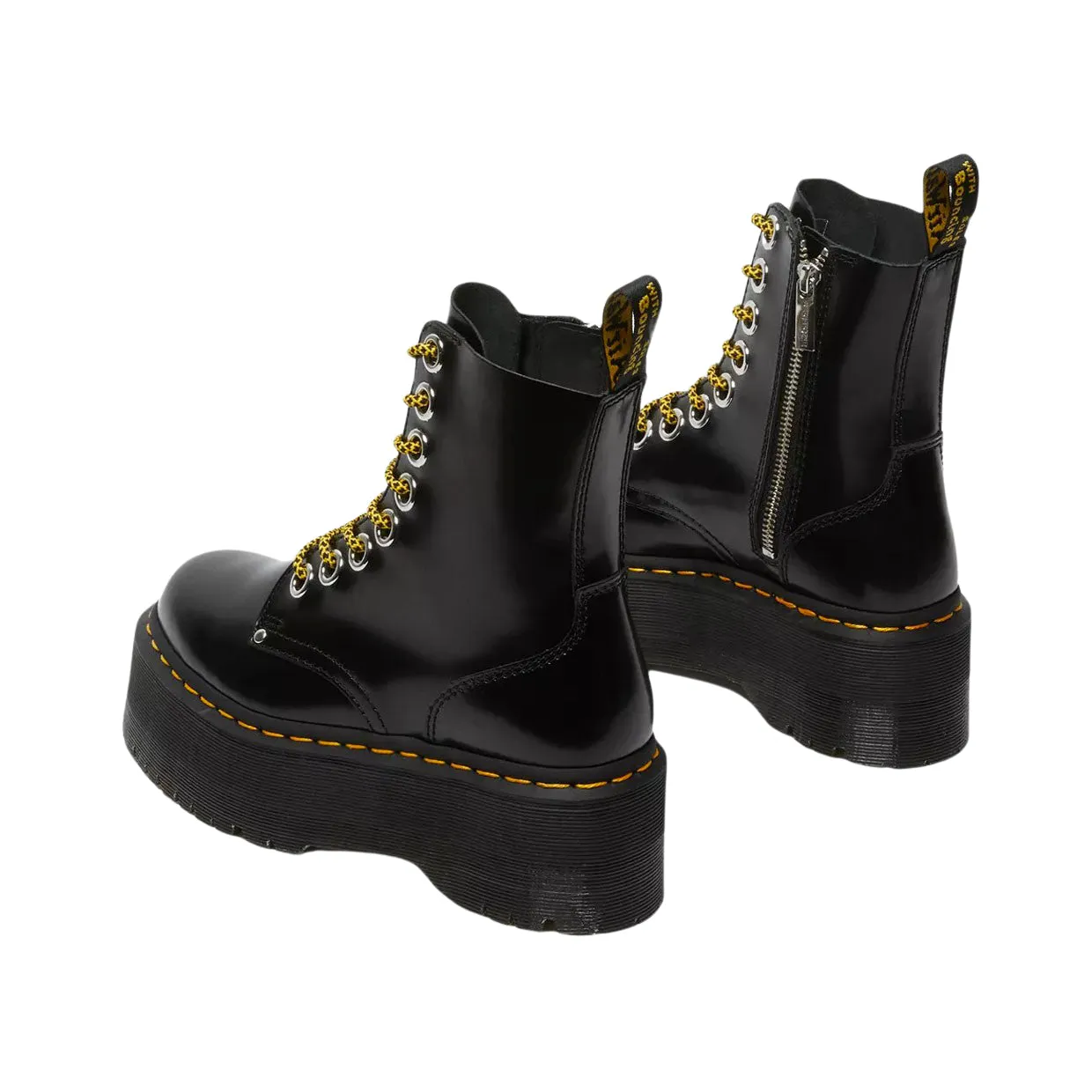 Stivaletti Donna Dr. Martens Platform Jadon Max Nero