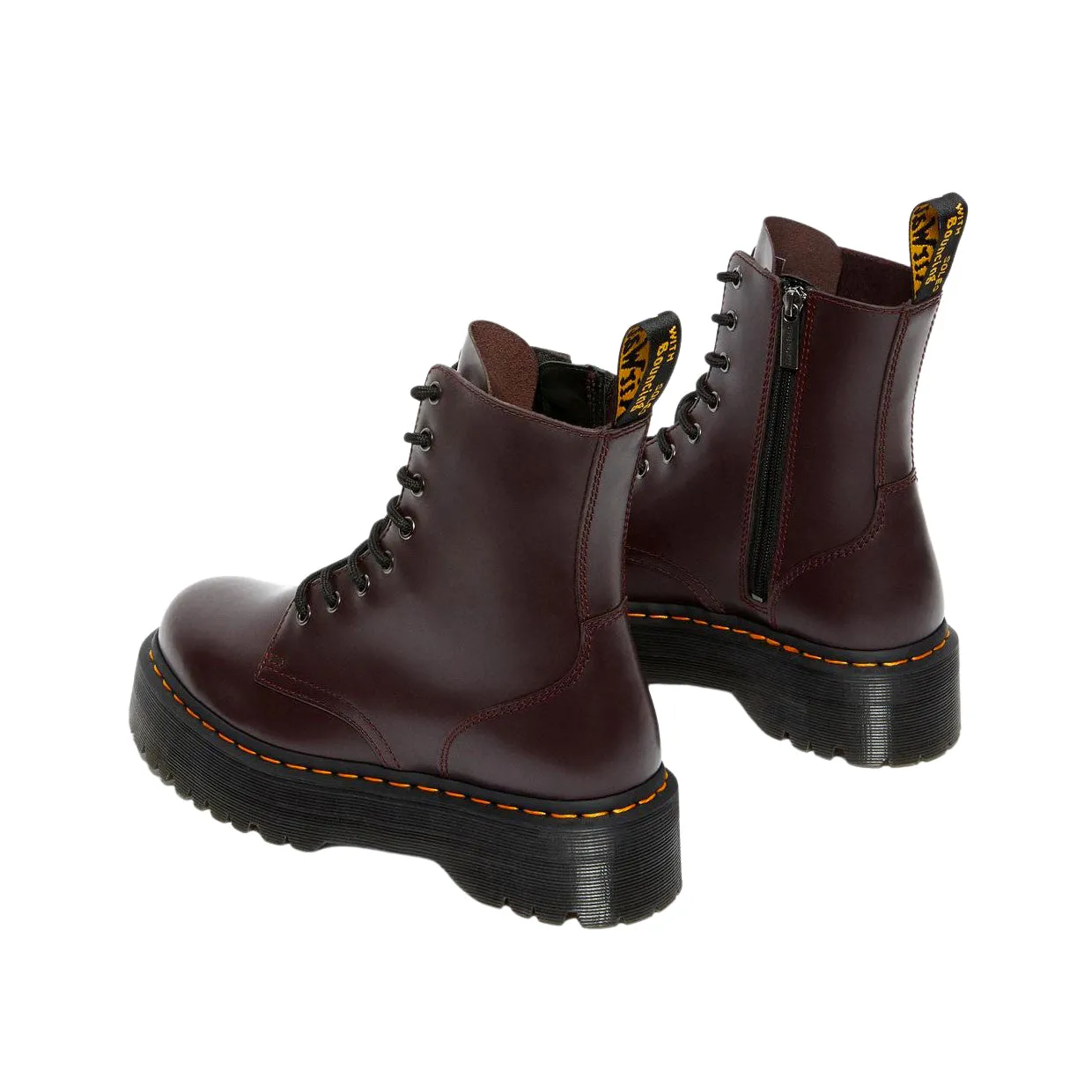 Stivaletti Dr. Martens Jadon Platform Bordeaux