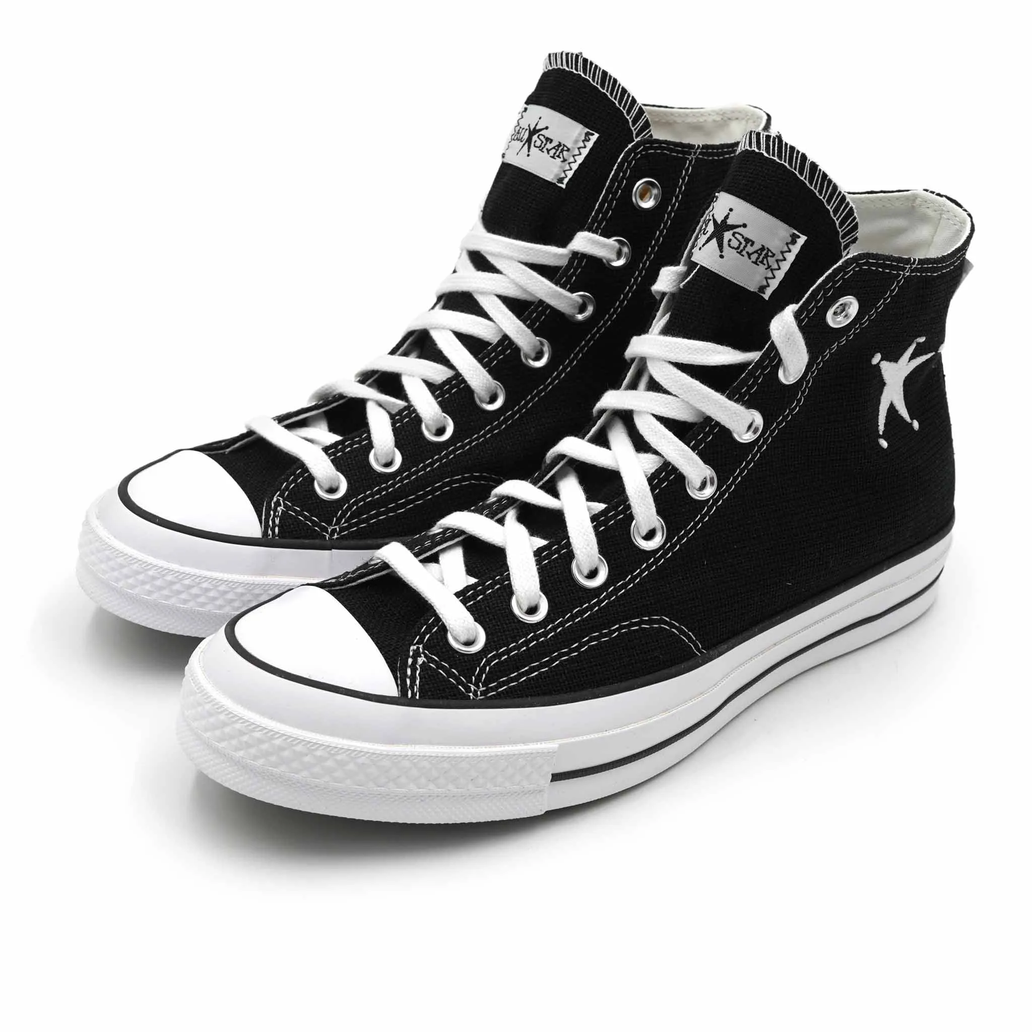 STUSSY X CONVERSE CHUCK TAYLOR ALL-STAR 70 HI  BLACK 2022