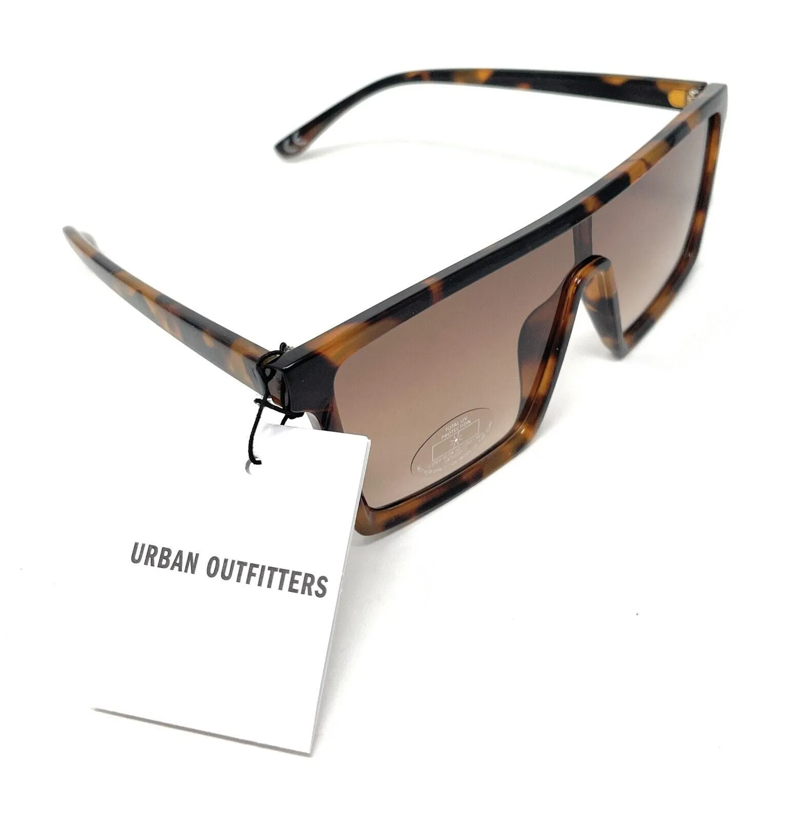 Sunglasses Women's Tortoise Shell Oversized Brown Urban Outfitters DS047