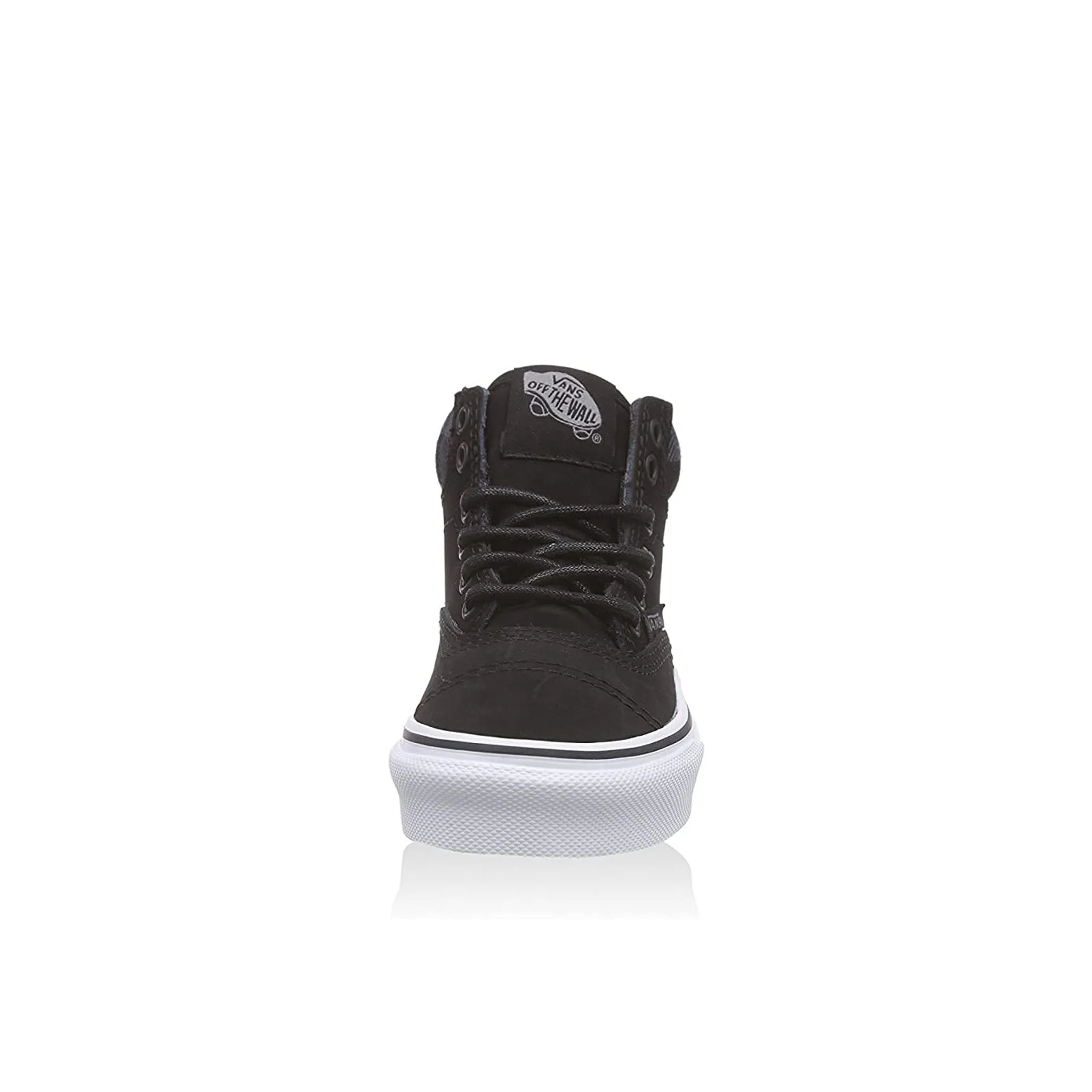 Vans Era Hi MTE Lace-Up Black Nubuck Leather Kids Plimsolls 302I2J Black/Nubuck