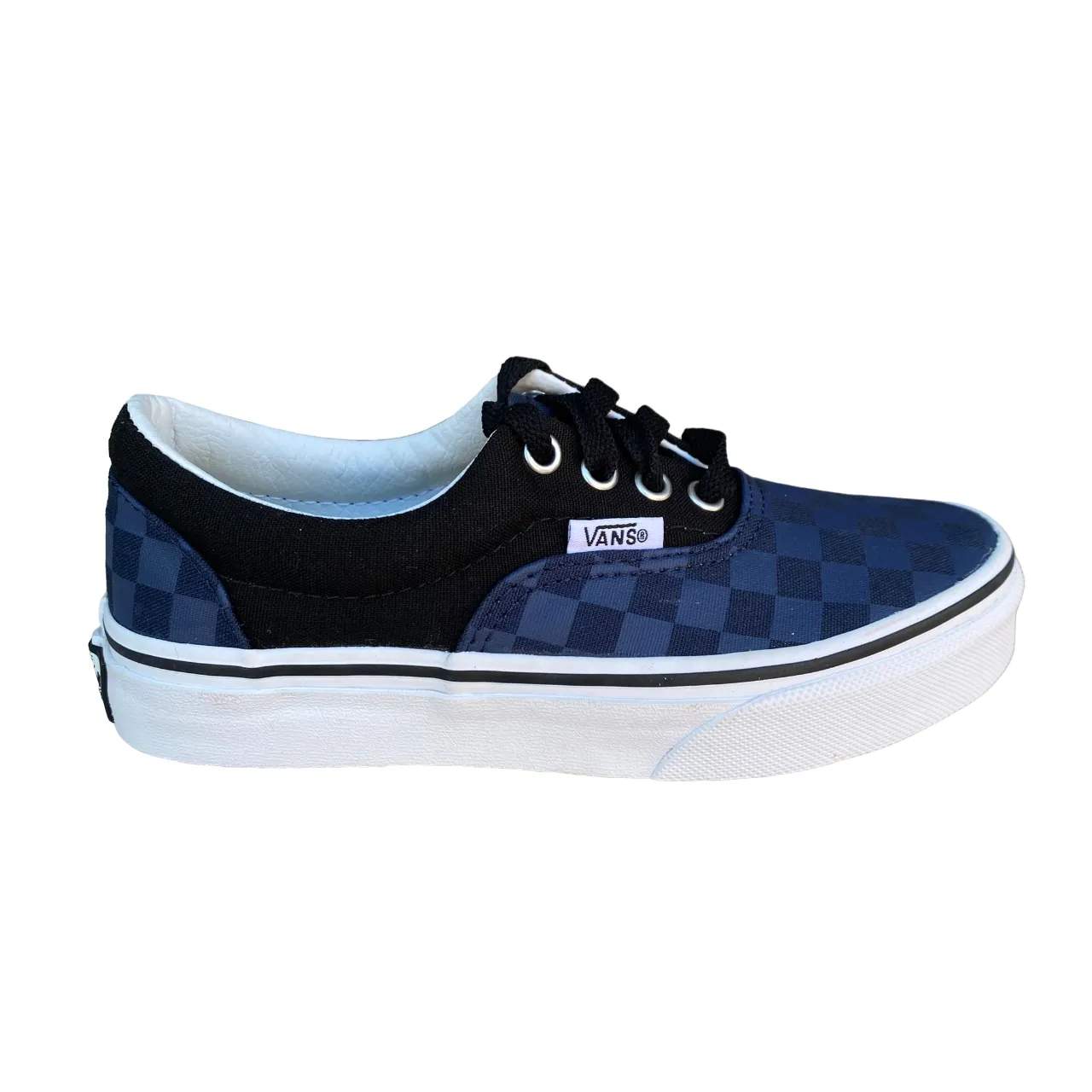 Vans low sneakers Era VN000YMAIC9 checkerboard blue black