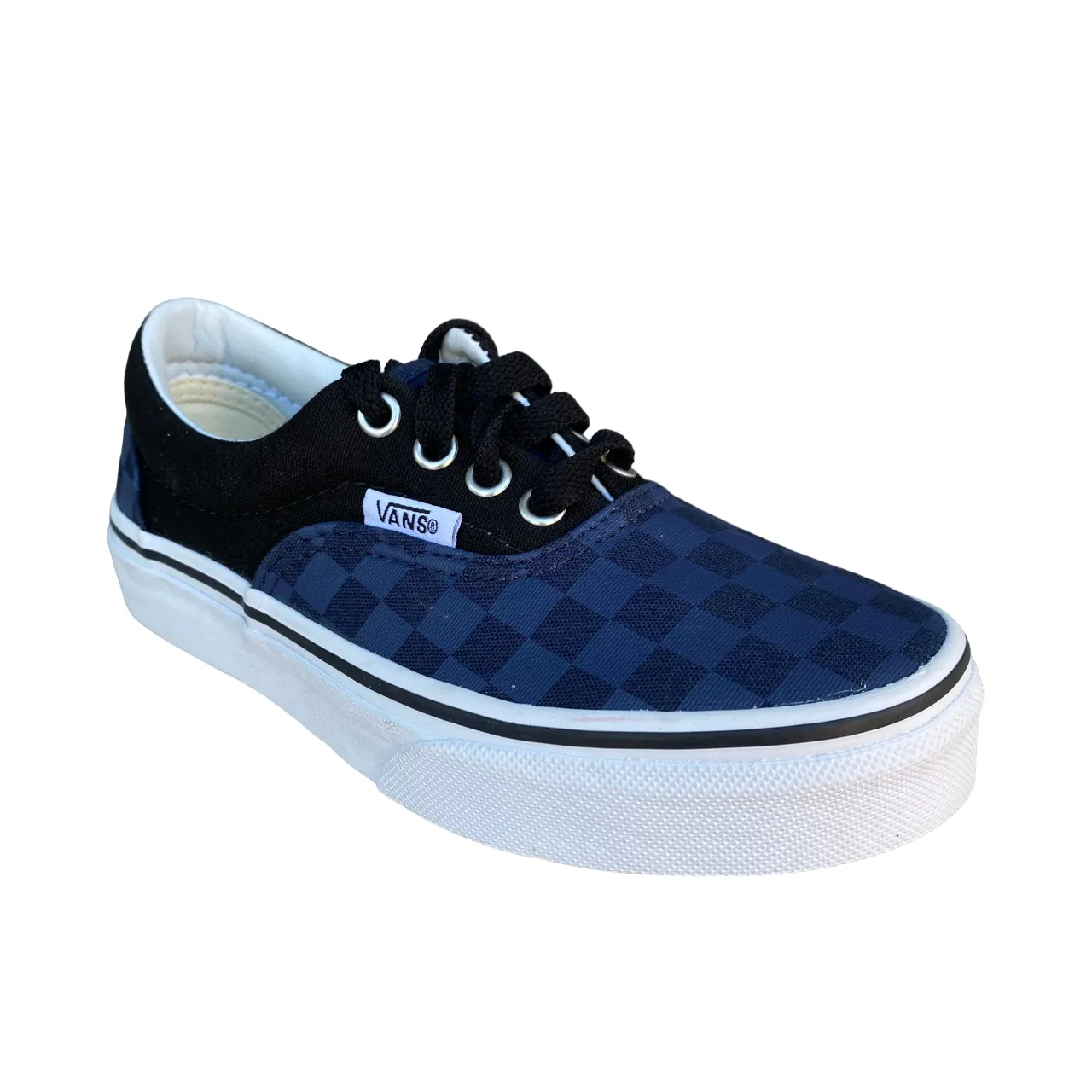 Vans low sneakers Era VN000YMAIC9 checkerboard blue black