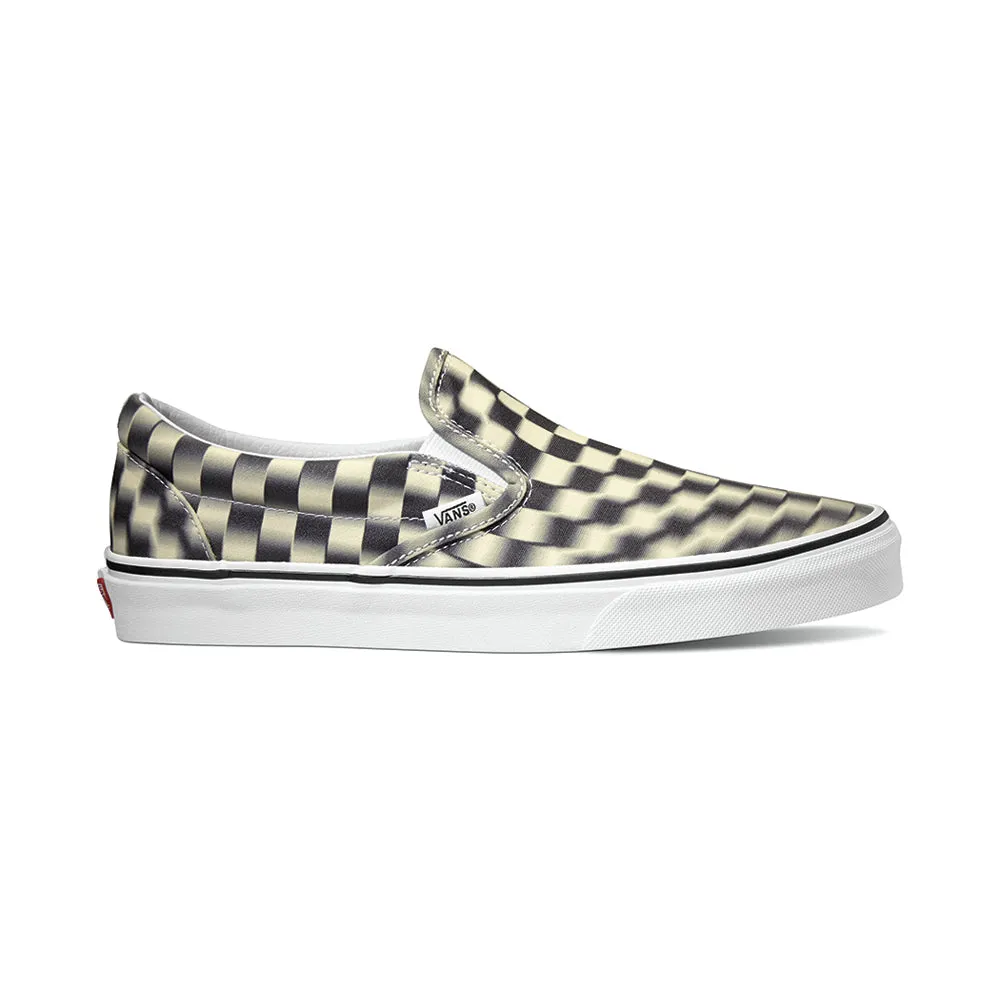 Vans Ua Classic Slip-On (Blur Check) Black/Classic