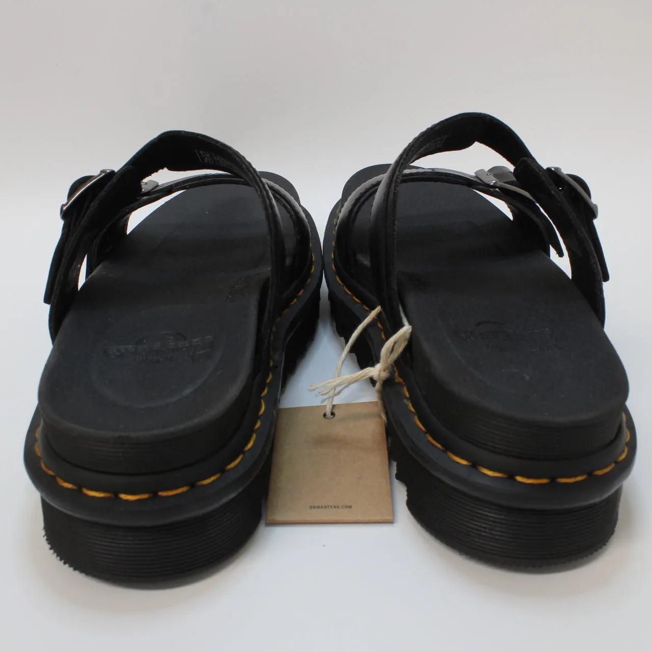 Womens Dr. Martens Myles Sandals Black Brando