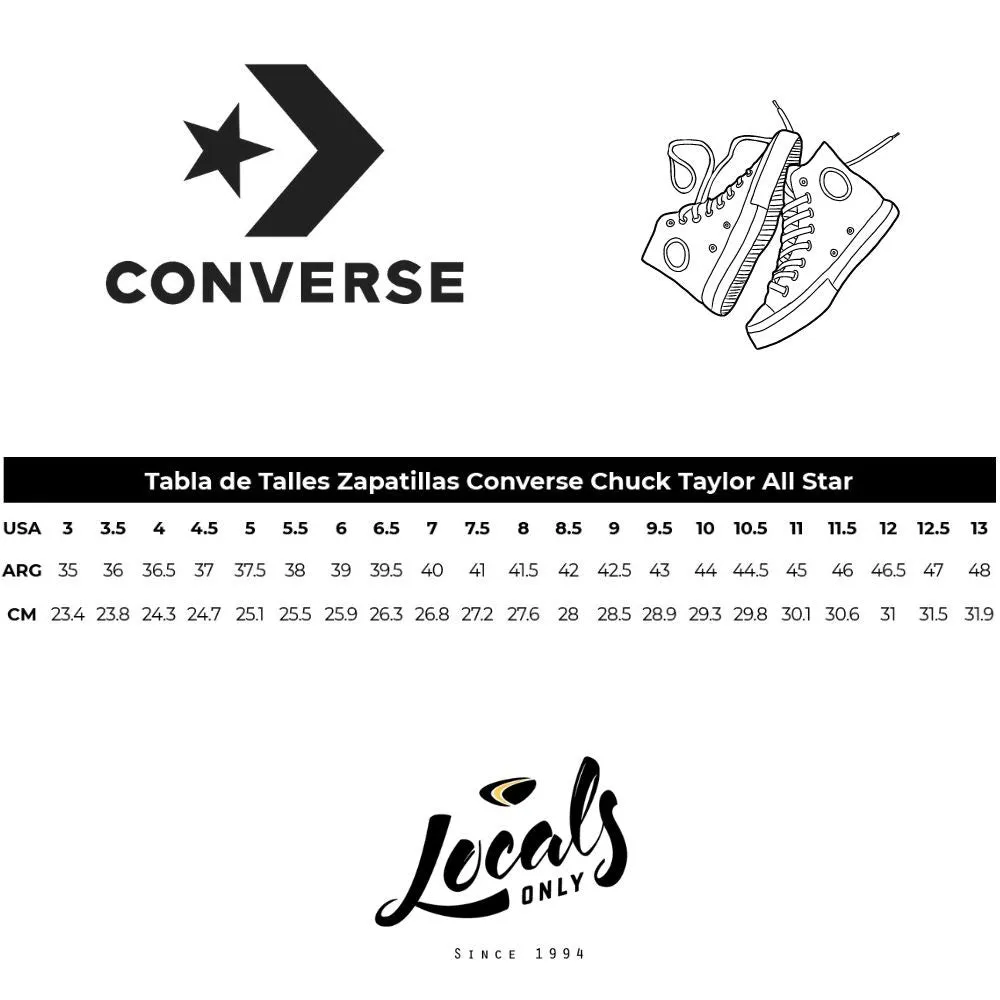 Zapatillas Converses Chuck Taylor All Star Lift Sea - Plataforma Amarillo