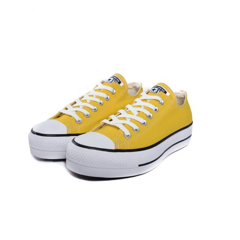 Zapatillas Converses Chuck Taylor All Star Lift Sea - Plataforma Amarillo